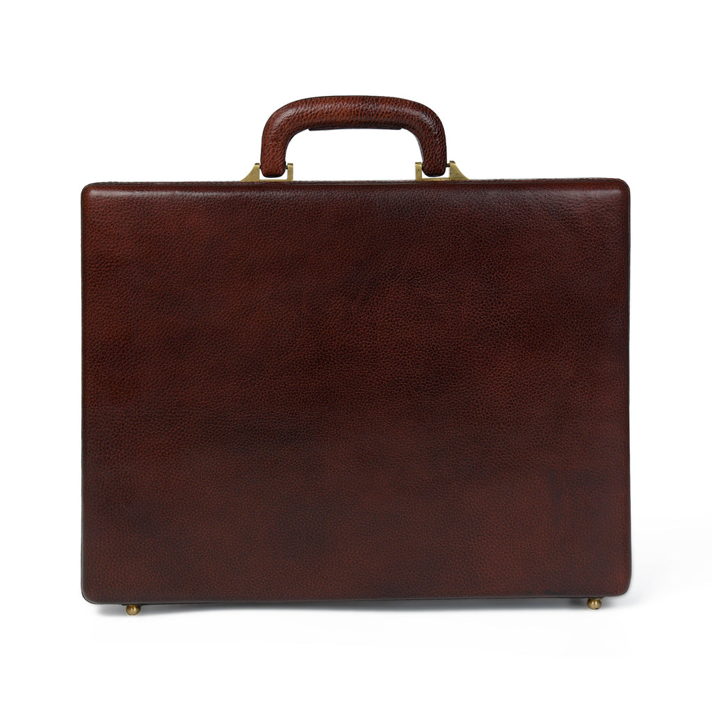 Rich Brown Office Suitcase