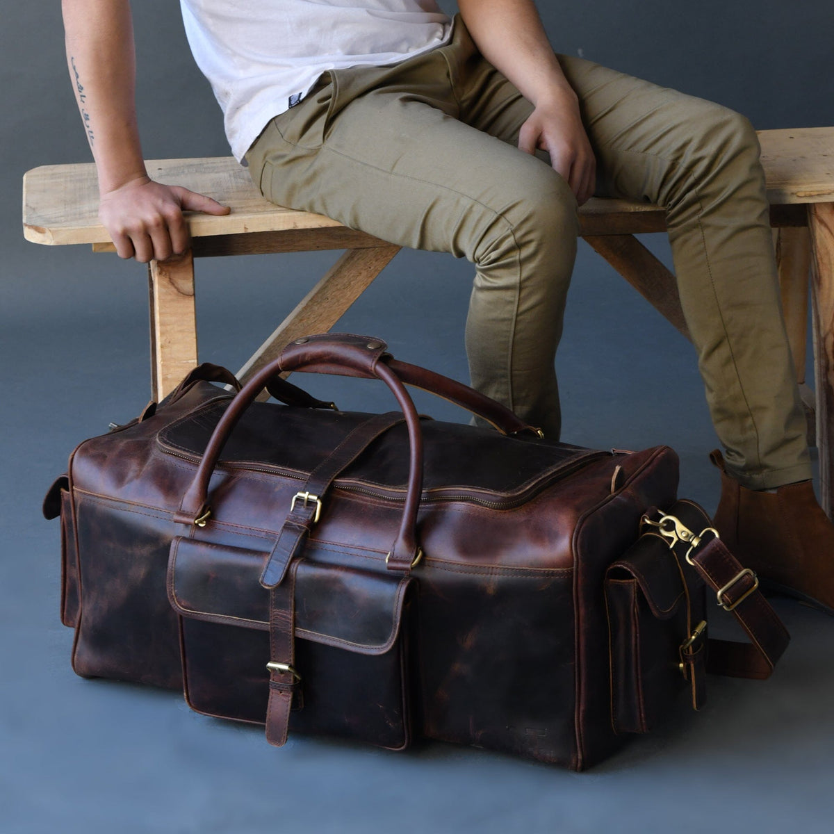 The Stellan Buffalo Duffel