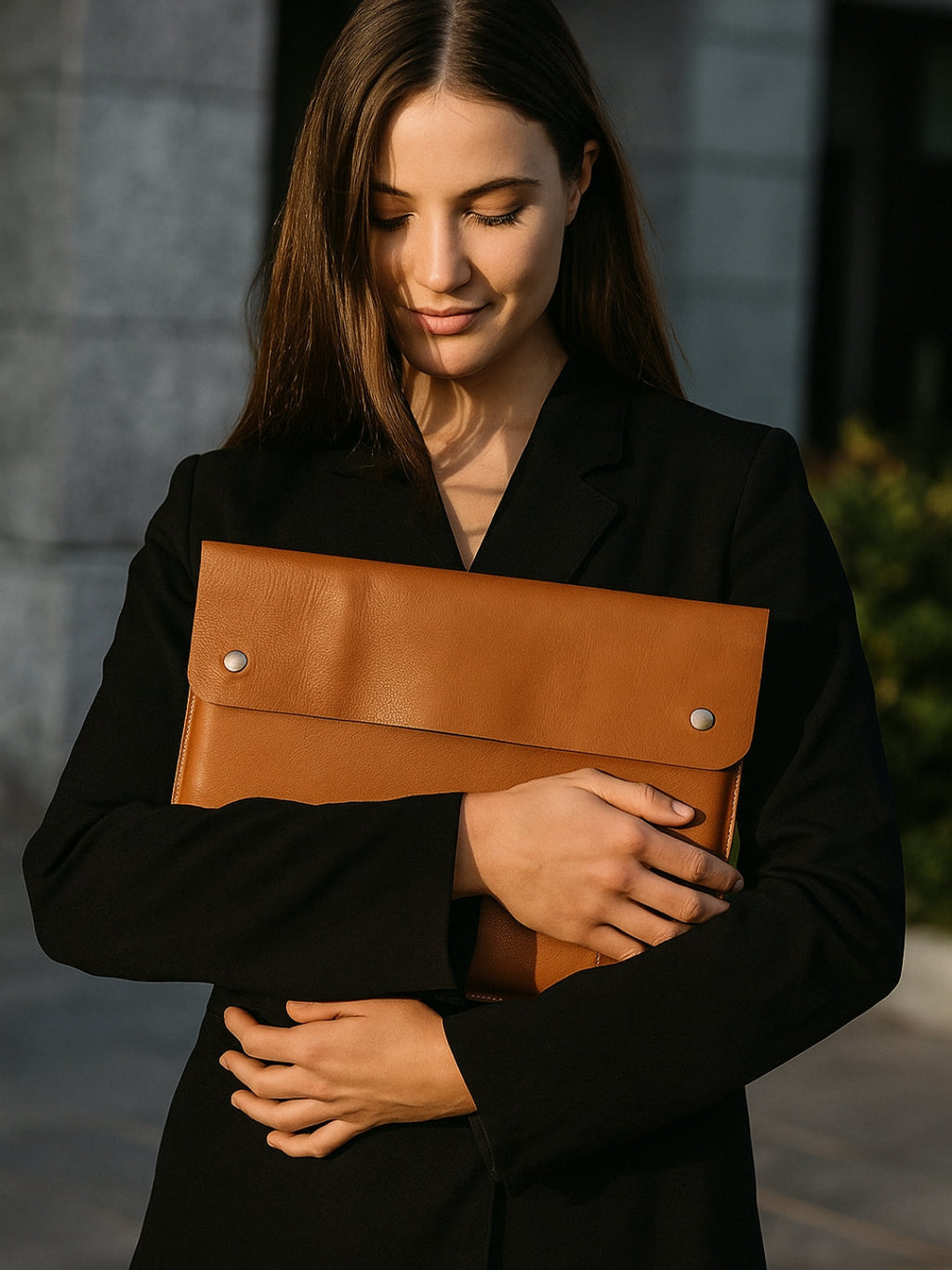 MacBook Leather Laptop Sleeve