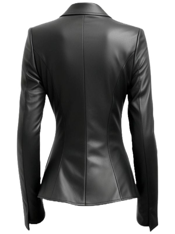 Eliza Ray Black Leather Jacket