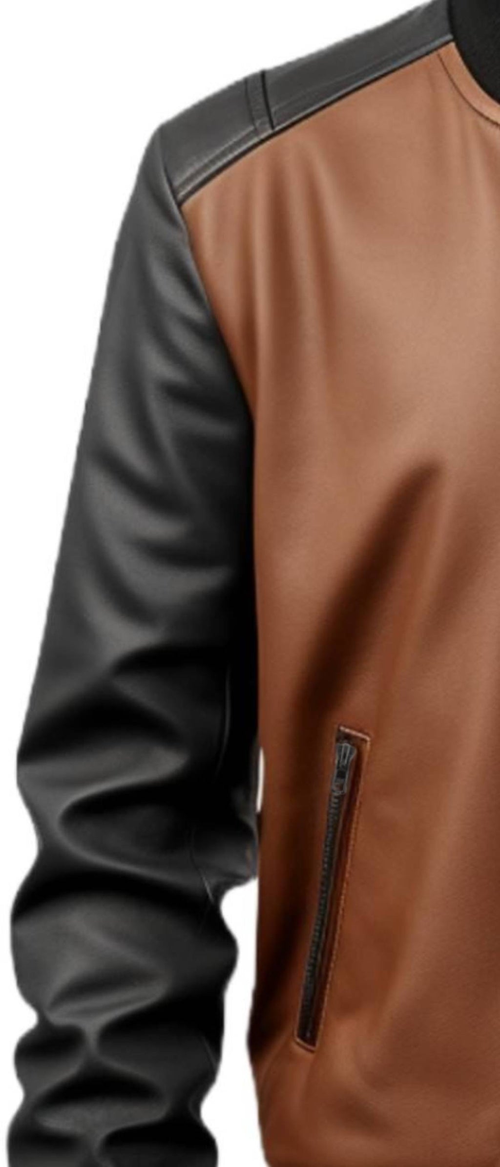 Men's Classic Black Leather Jacket
