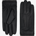 Noah (black) – Luxurious deerskin leather gloves with warm wool lining
