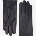 Stella (black) – Sheepskin leather gloves with ultra-warm fleece lining & touchscreen functionality