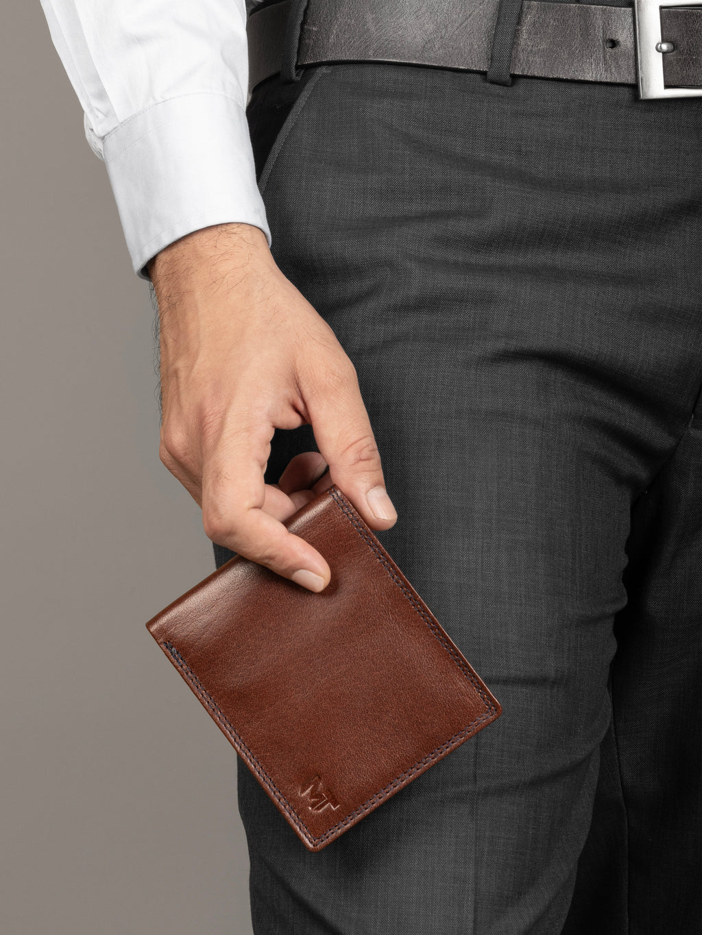 Brown Slate Cash & Card Holder