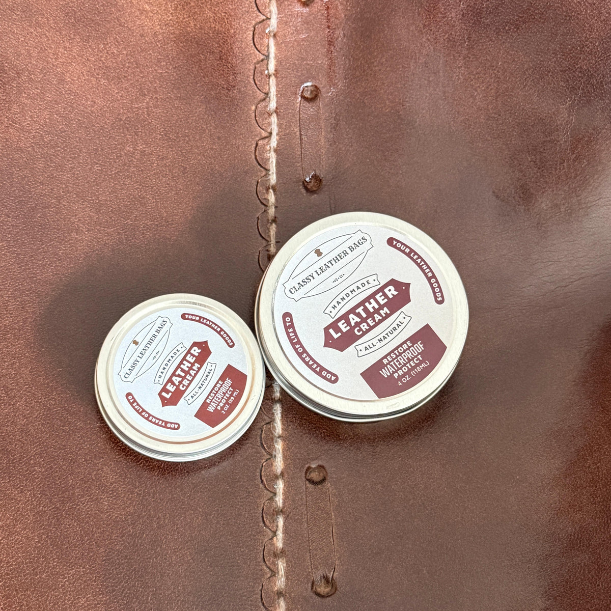 Leather Cream - Restore, Waterproof & Protect Leather