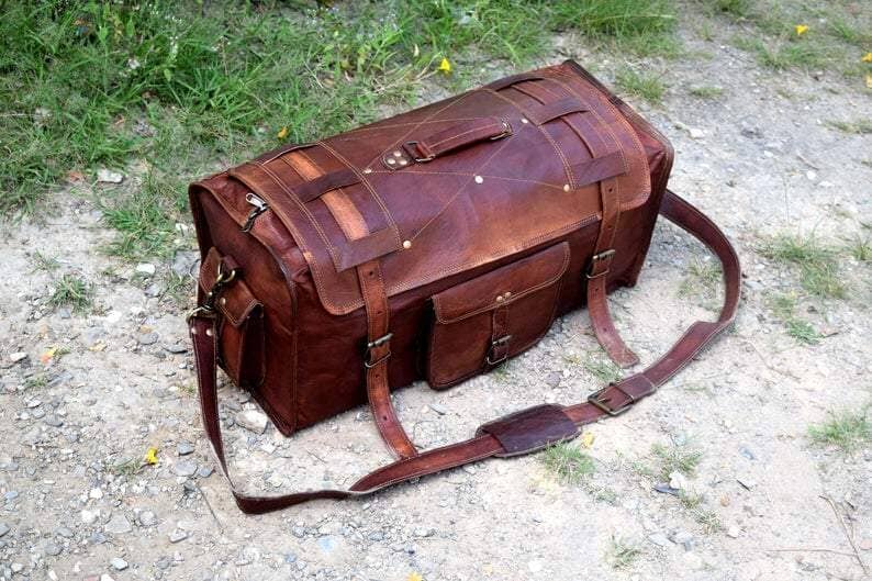 The Peterson Leather Duffle